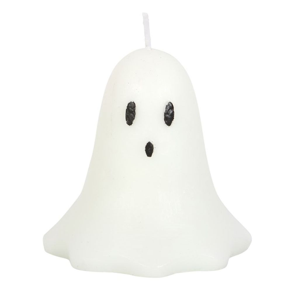 10cm Unscented Halloween Ghost Candle