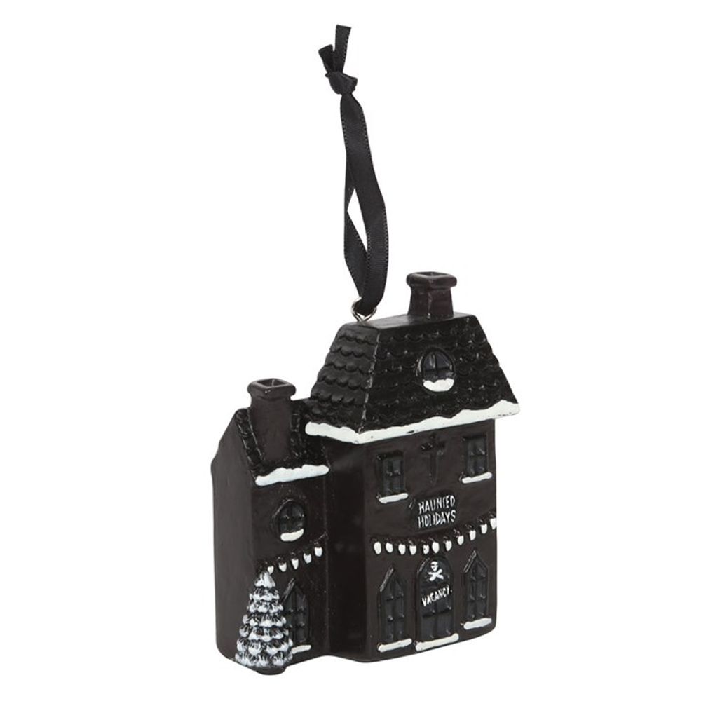 Haunted Holiday House - Spooky Christmas Tree Decoration