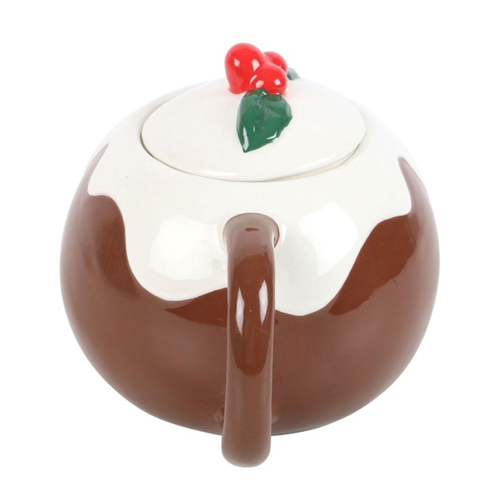 Christmas Pudding Shaped Mug with Lid