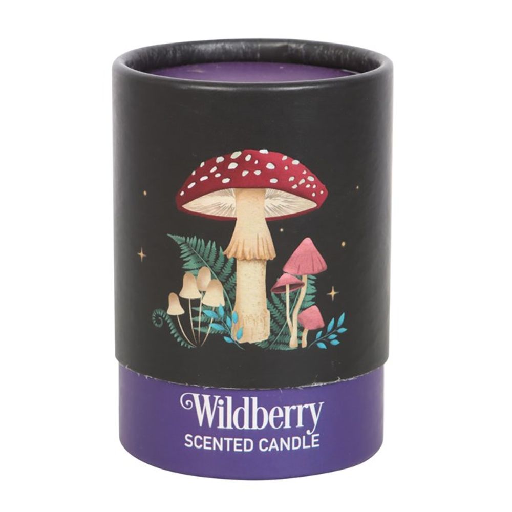 Dark Forest Mushroom Wildberry Candle