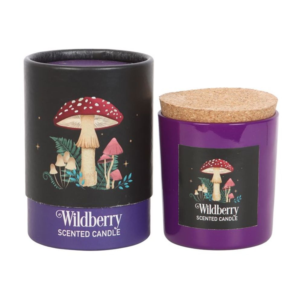 Dark Forest Mushroom Wildberry Candle