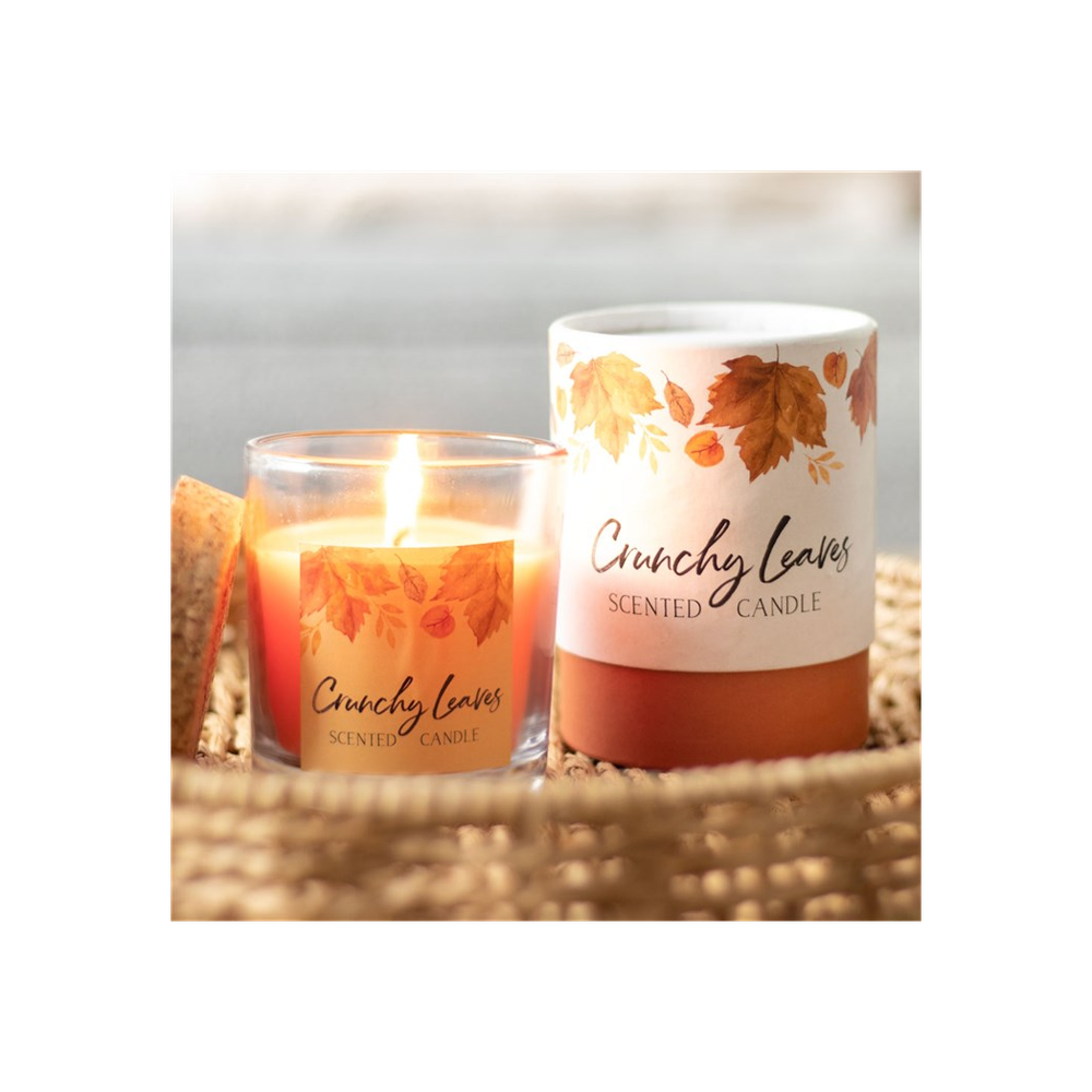 Autumn Candle - Crunch Leaves Scent