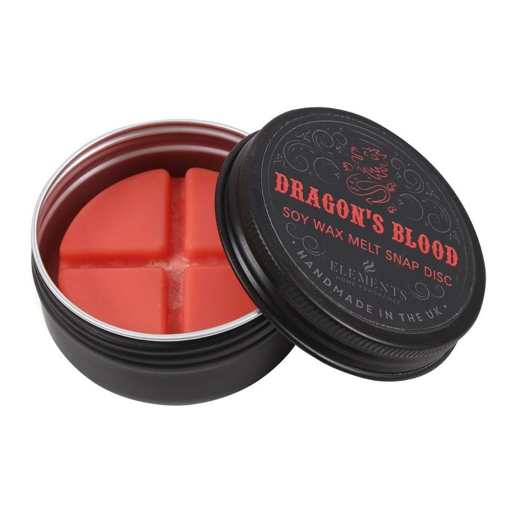 Dragon's Blood Soy Wax Met Snap Disc
