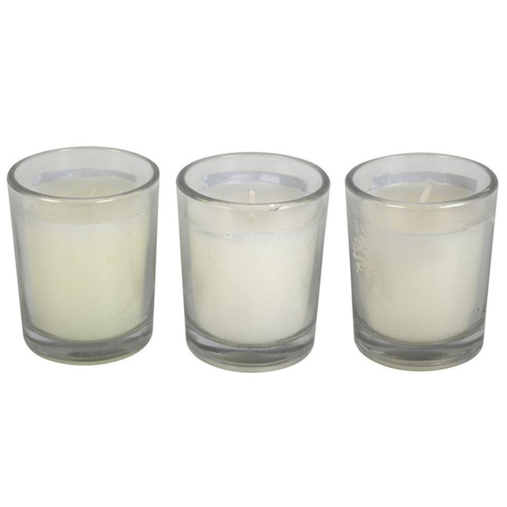 Gnome Sweet Gnome Glass Candle Trio Set