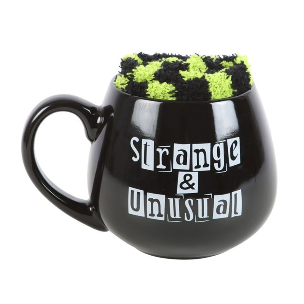 Strange & Unusual Mug and Socks Gift Set