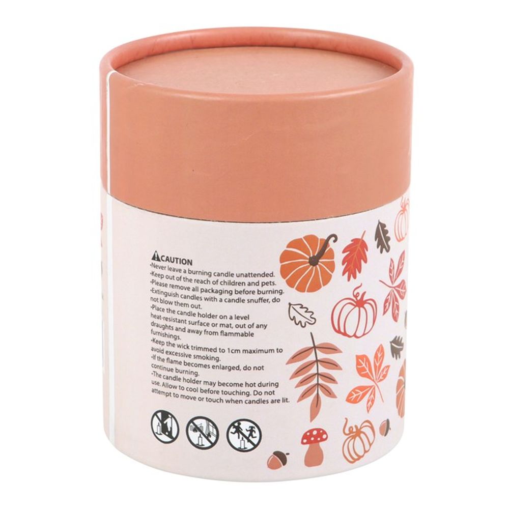Autumn Leaves - Cinnamon & Orange Scented Candle