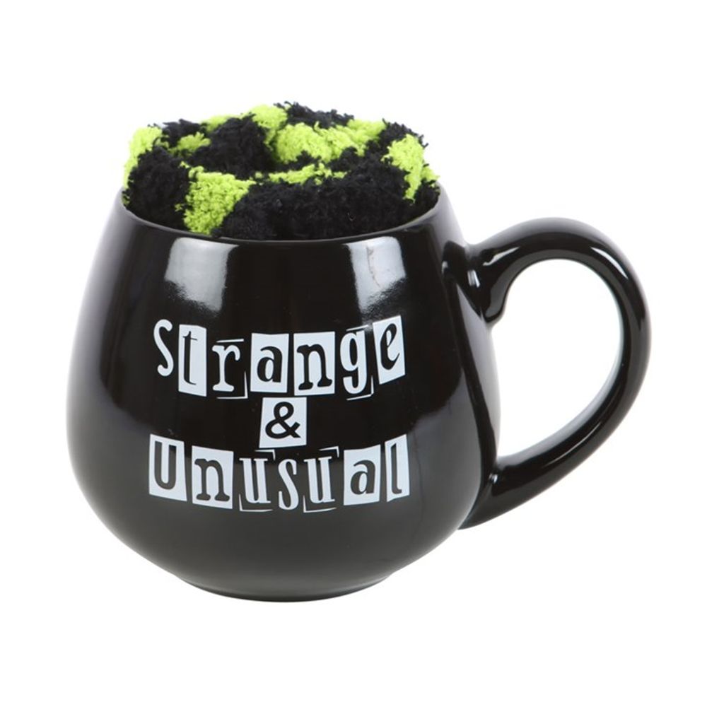 Strange & Unusual Mug and Socks Gift Set