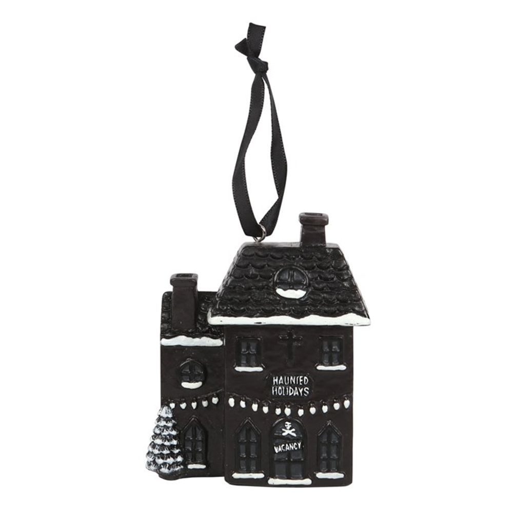 Haunted Holiday House - Spooky Christmas Tree Decoration