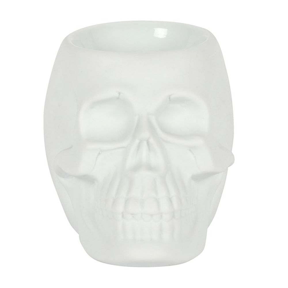 White Skull (Halloween) Oil /Wax Melt Burner