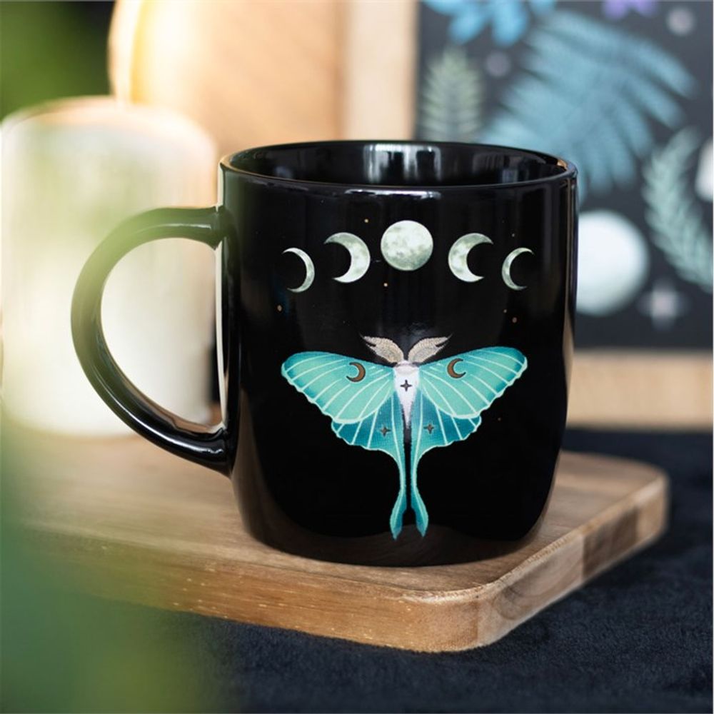 Dark Forest: Luna Moth Ceramic Mug