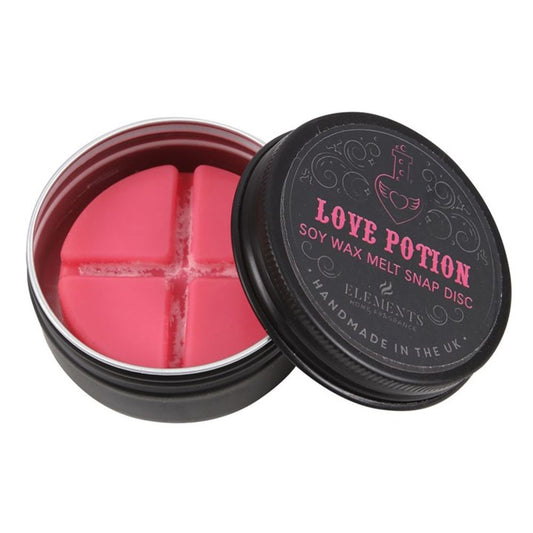 Love Potion Soy Wax Melt Snap Disc