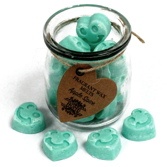 Soy Wax Melt Hearts - Apple Spice