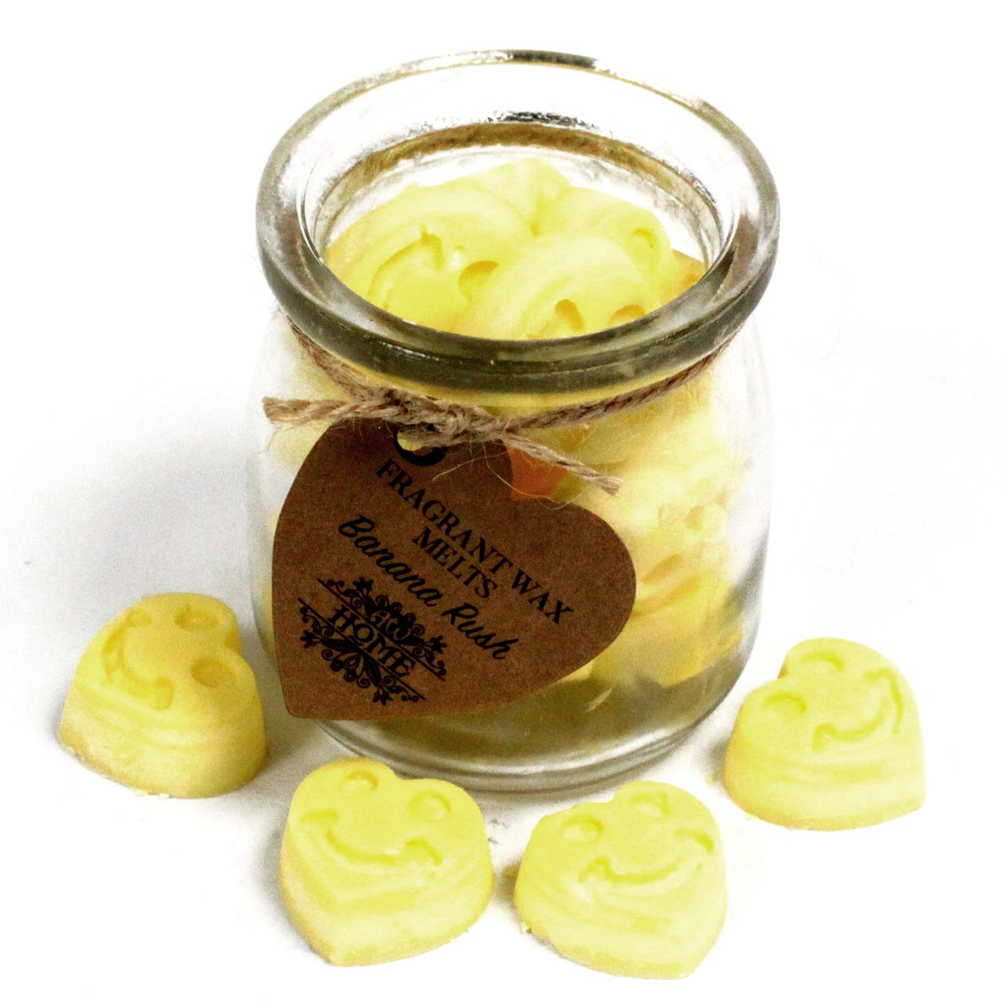 Soy Wax Melt Hearts - Bannana Rush