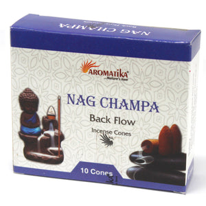 Aromatica Backflow Incense Cones - Nag Champa