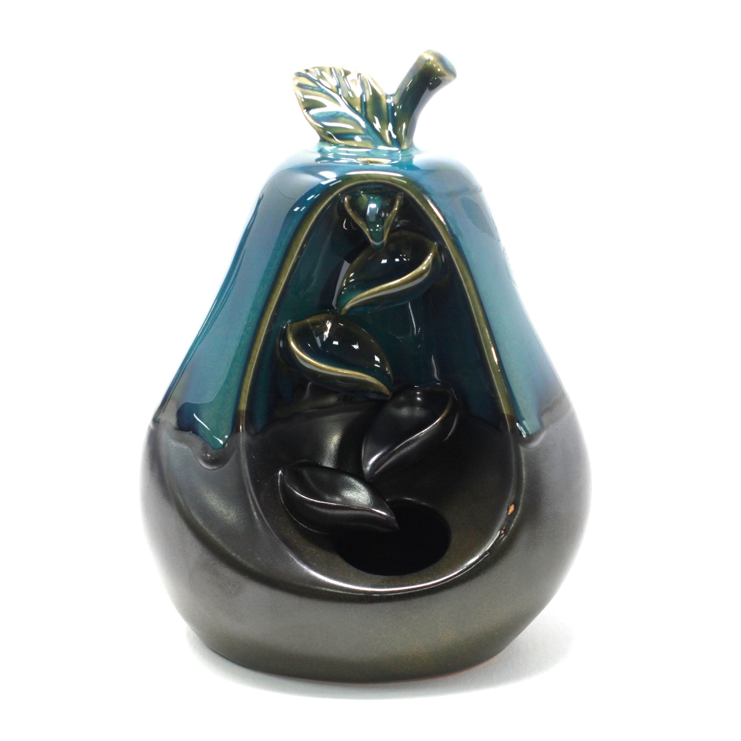 Ceramic Backflow Incense Burner - Pear