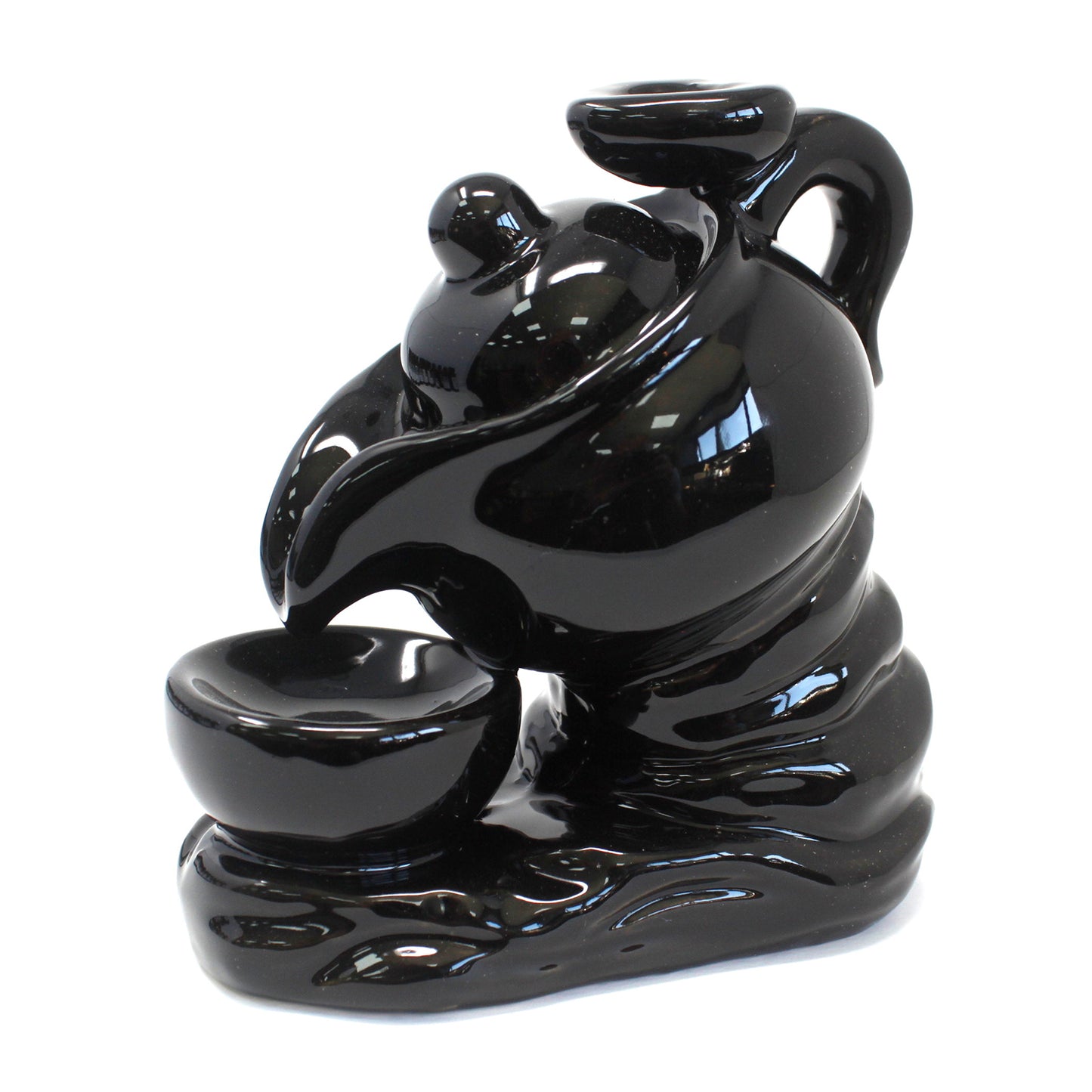 Ceramic Backflow Incense Burner - Tea Pot