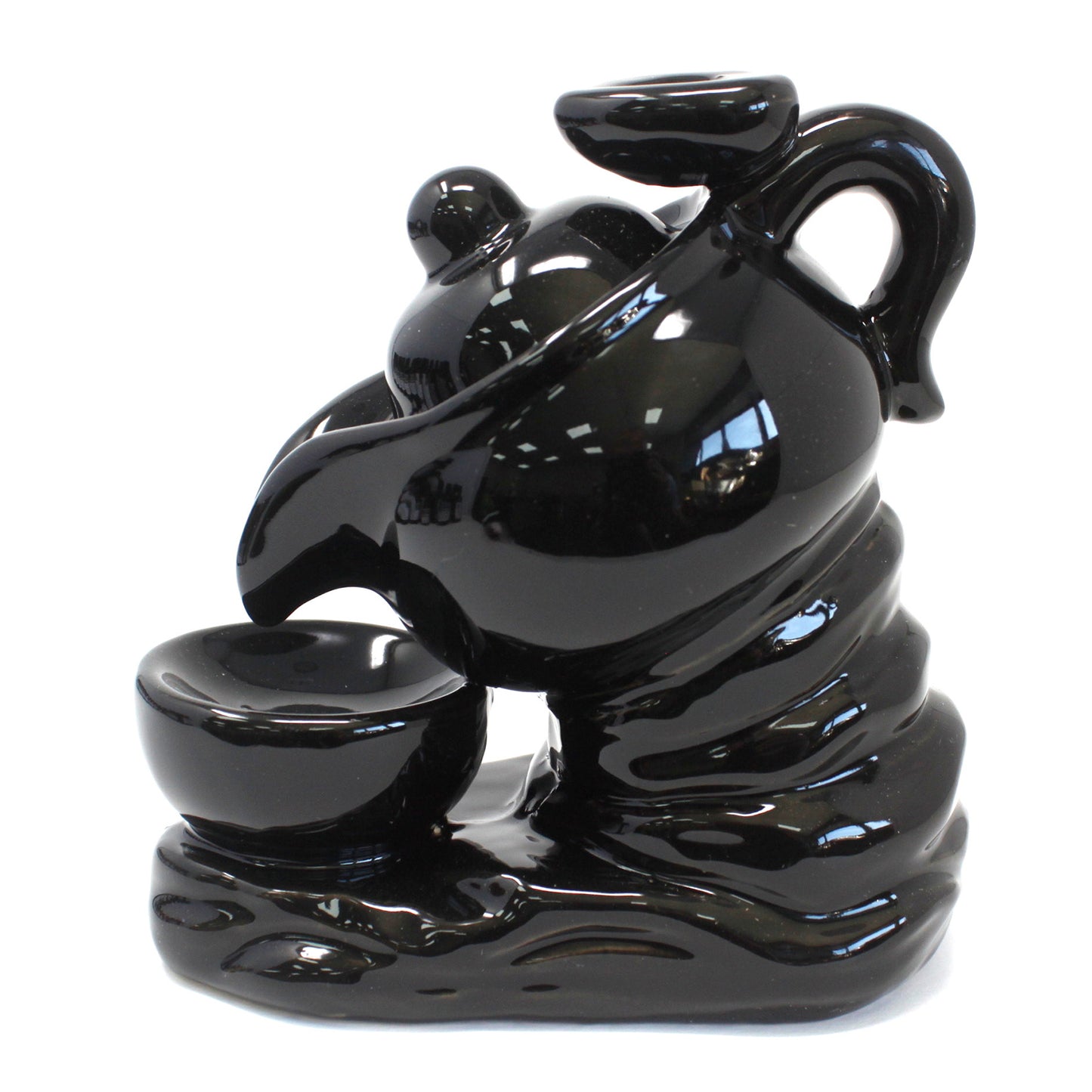 Ceramic Backflow Incense Burner - Tea Pot