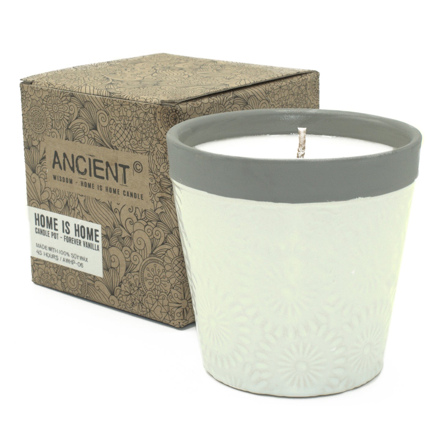 Home is Home Candle Pot - Forever Vanilla