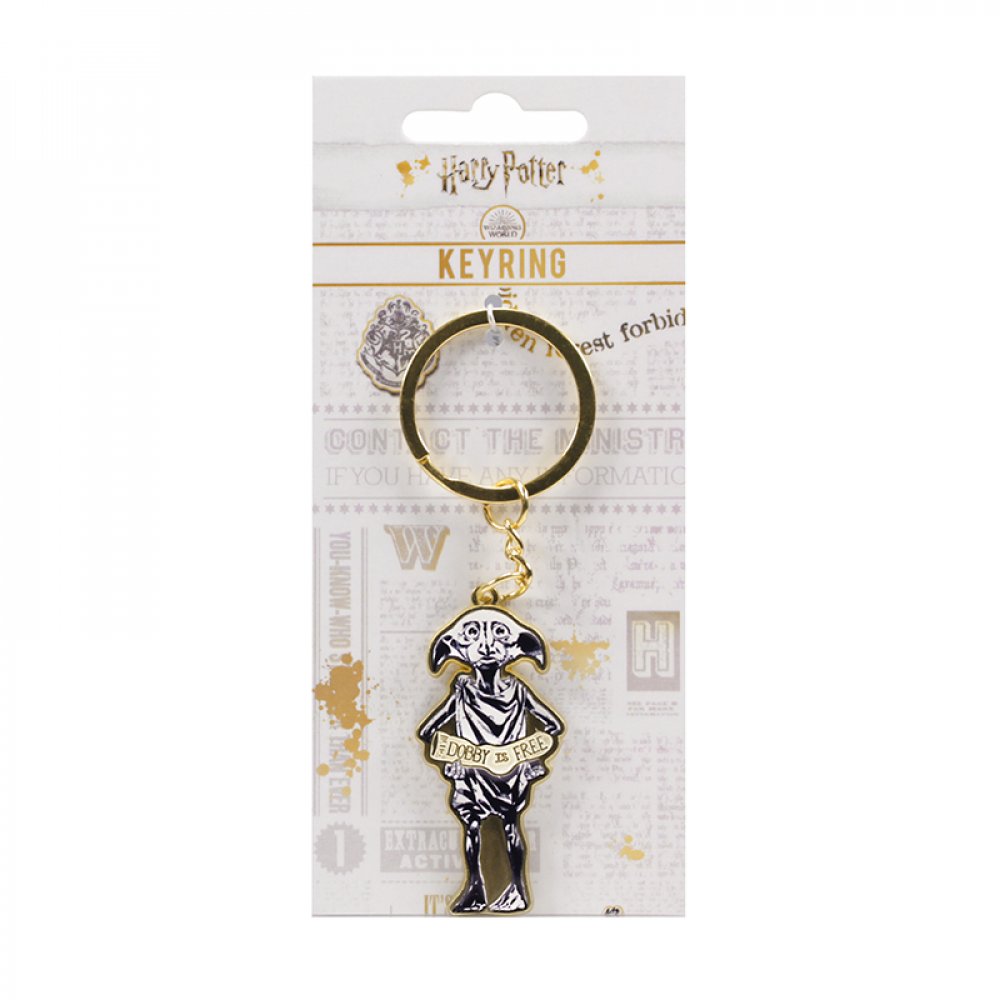 Harry Potter 'Dobby' Metal Keyring