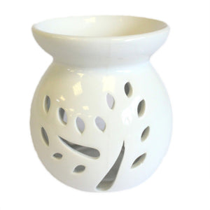 White Oil/Wax Melt Burner - Tree Design (Available in Small or Large)