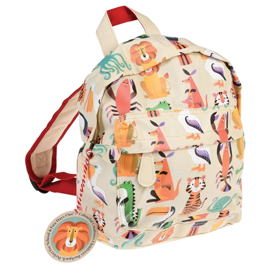 Children's Colourful Creatures Mini Backpack
