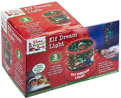 Elves Behavin' Badly: Christmas Elf Dream Night Light (LED)