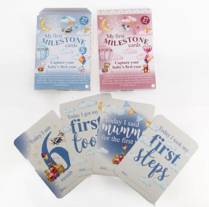 Reduced to Clear: Baby Milestone Cards