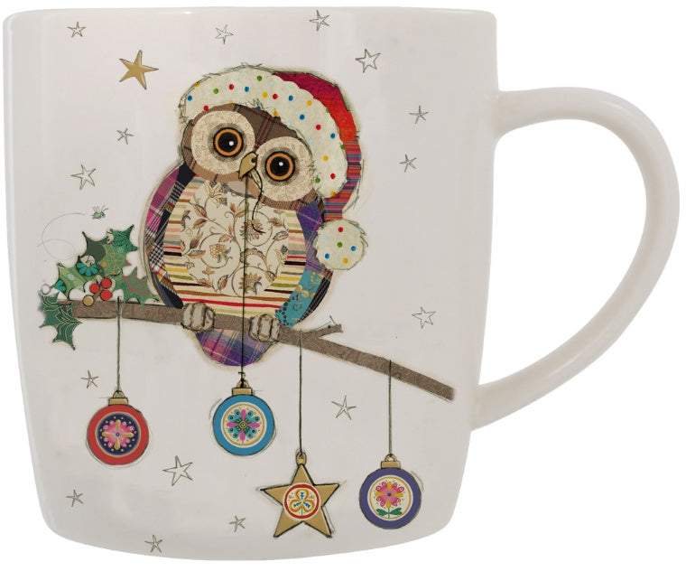 Ollie the Owl Christmas Mug