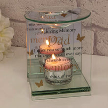 Memorial 'Thoughts Of You, Dad' Glass Wax Melt / Oil Burner