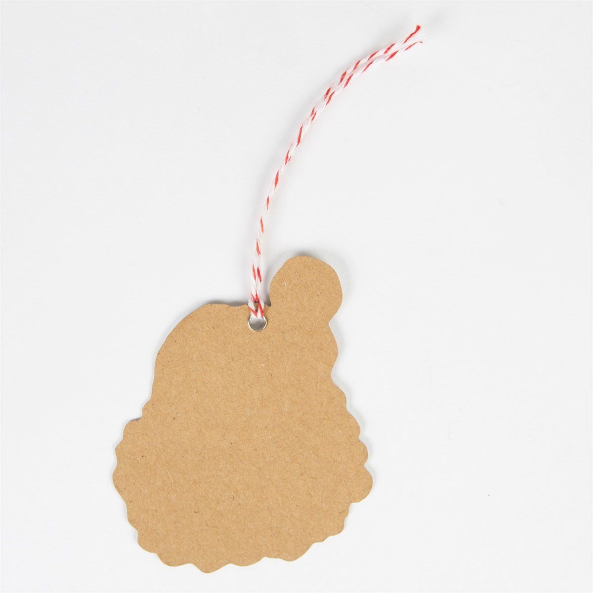 Cheerful Father Christmas (Santa) Gift Tags - Set of 10