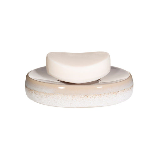 Mojave Glaze Soap Dish - Grey