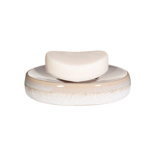 Mojave Glaze Soap Dish - Grey