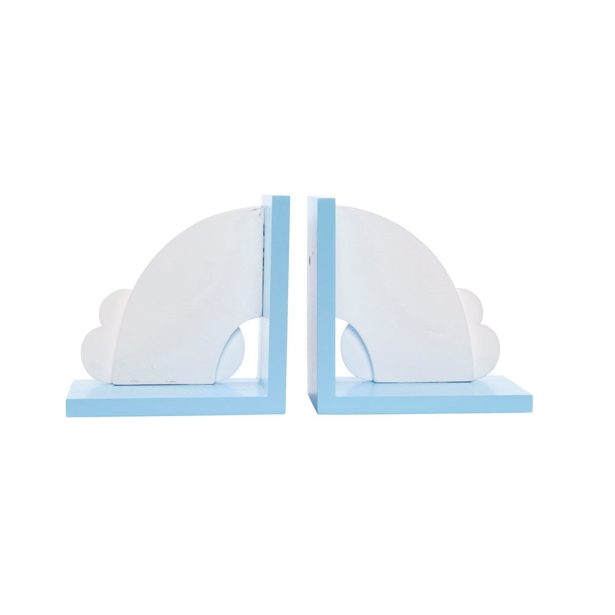 'Day Dreams' Rainbow and Clouds Bookends