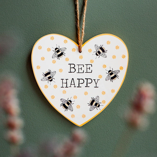 Bee Happy Wall Plaque