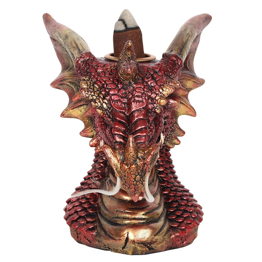 Backflow Incense Burner - Red or Purple Dragon Head