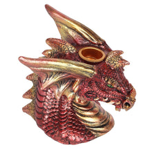 Backflow Incense Burner - Red or Purple Dragon Head