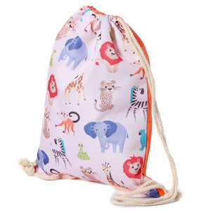 Zooniverse Animal Drawstring Bag