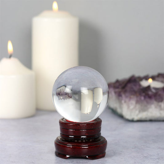 8cm Crystal Ball with Stand