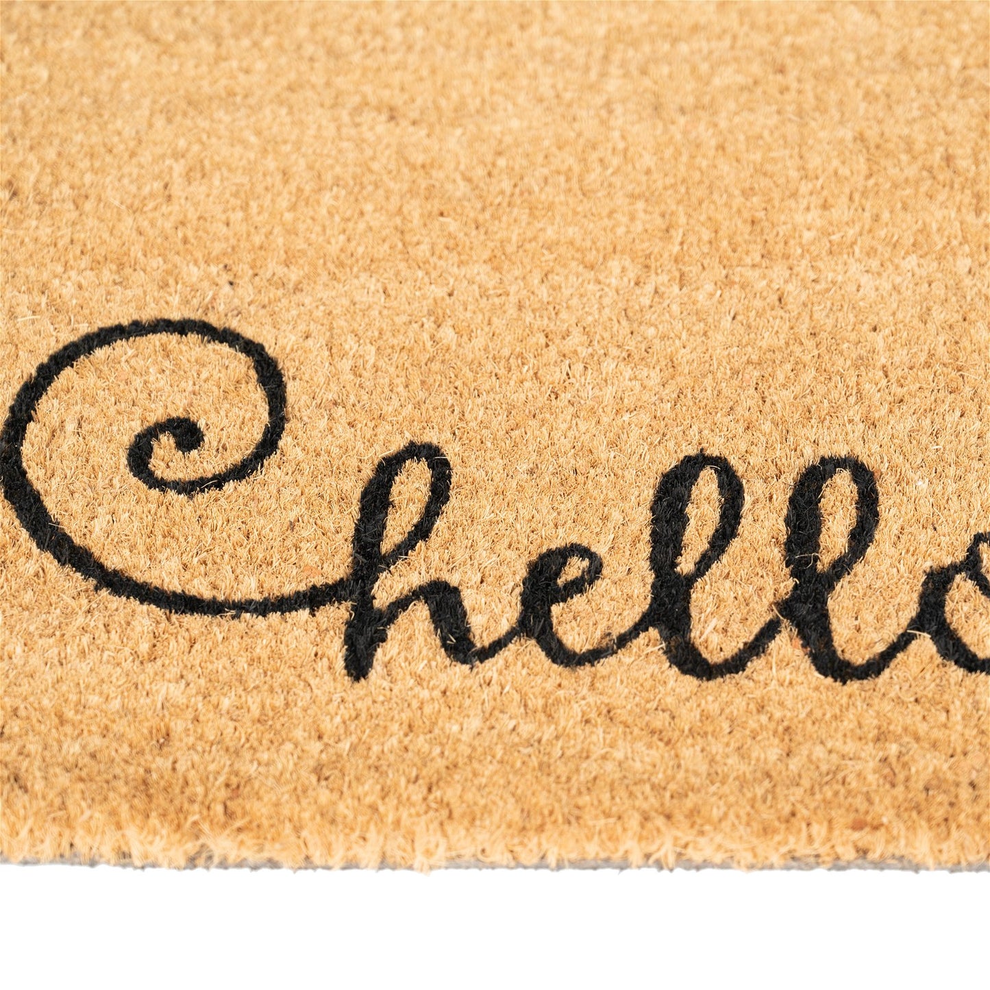 'Hello' Coir Doormat