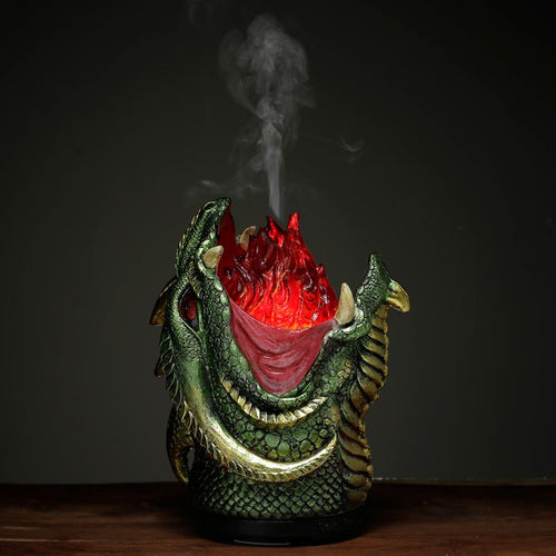Aroma Diffuser LED Humidifier - Dark Legends Fire Breather Tree Dragon