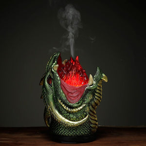 Aroma Diffuser LED Humidifier - Dark Legends Fire Breather Tree Dragon