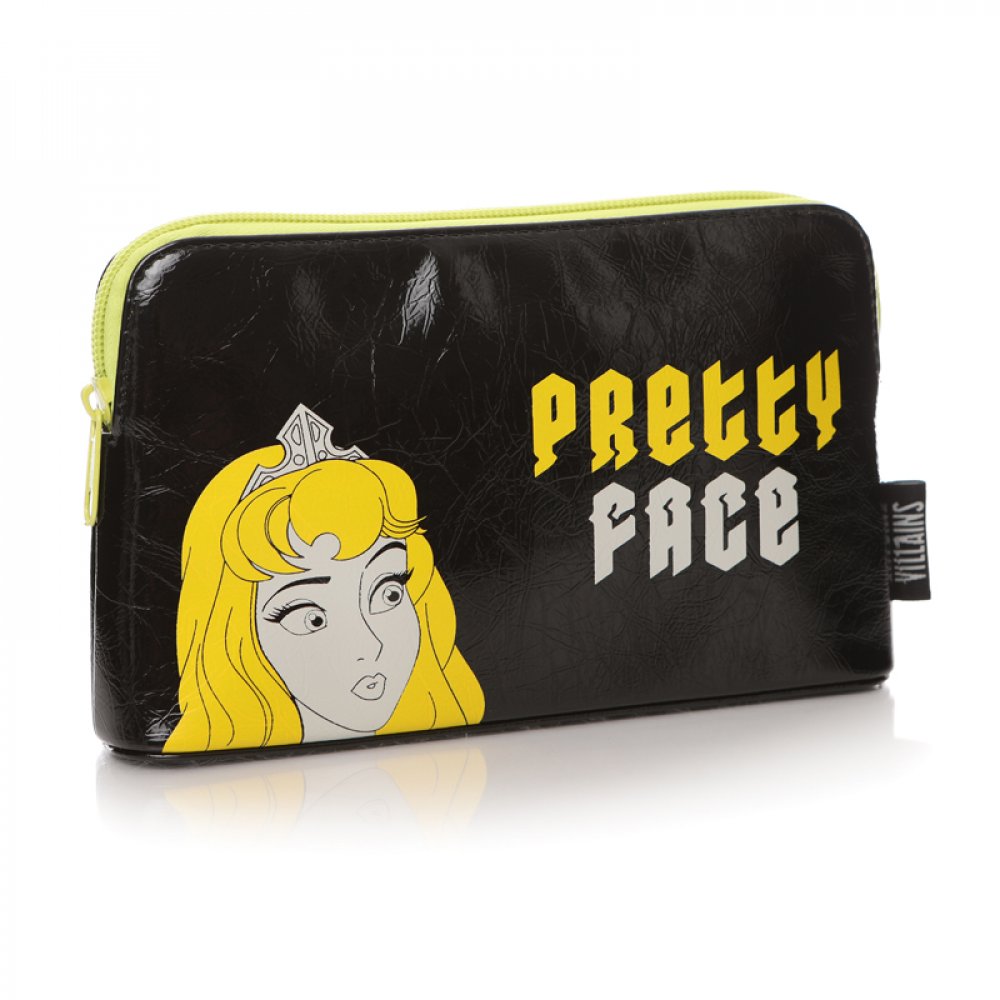 Disney Villains - Aurora & Maleficent Make Up Bag (Pretty Face, Dark Soul)