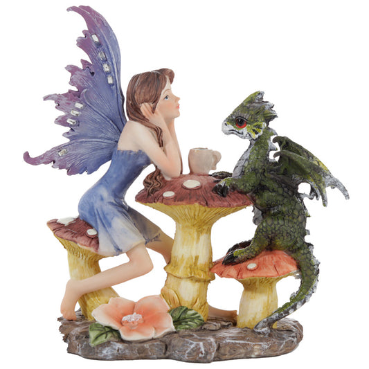Woodland Spirit Fairy - Tea Party Figurine
