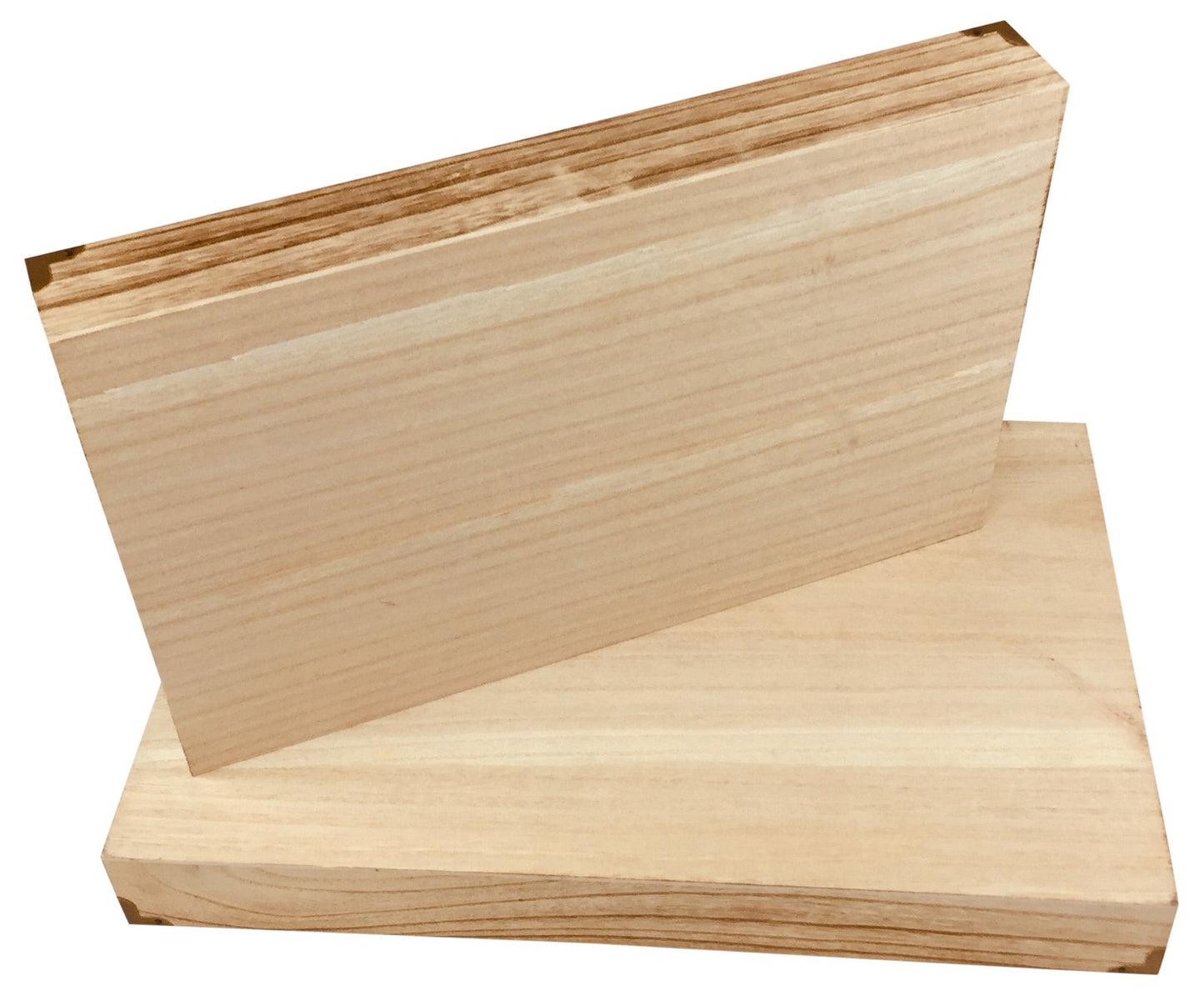 Set of 2 Solid Wood Trays - 45cm