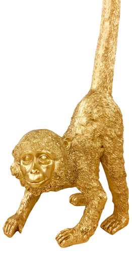 Curly Tailed Resin Monkey Ornament (43cm)