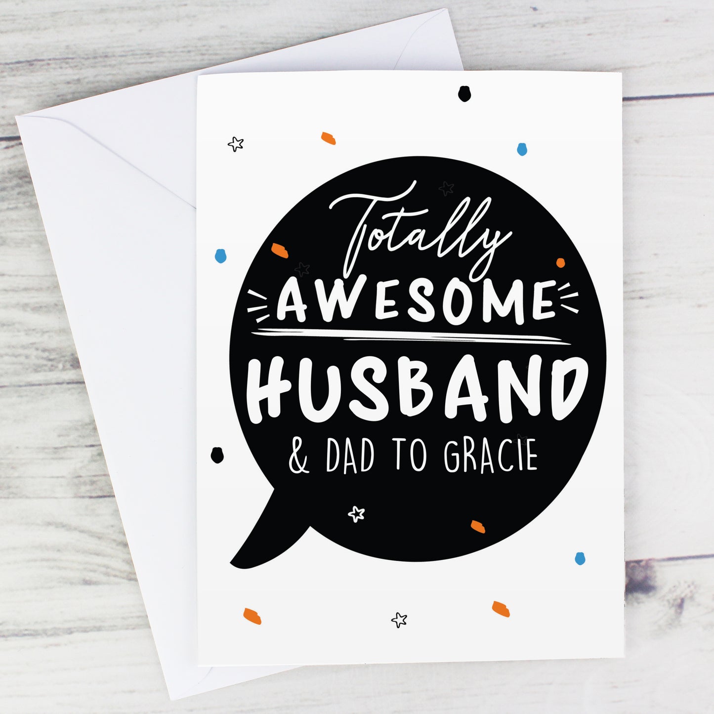 Personalised 'Totally Awesome' Card