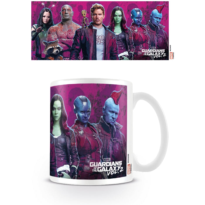 Disney Marvel: Guardians of the Galaxy (Vol 2) Characters Mug (Reduced to Clear)