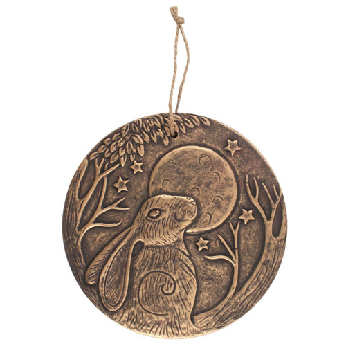 Garden Hare Hanging Plaque - A Lisa Parker Design