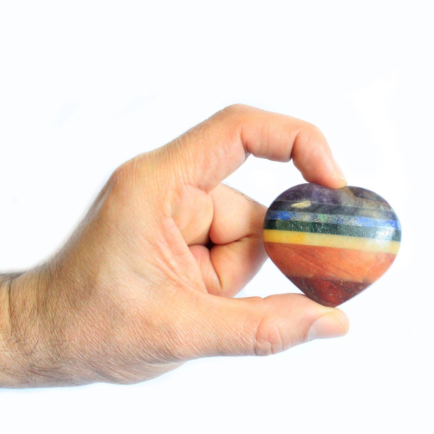 Gemstone Chakra (Rainbow) Heart