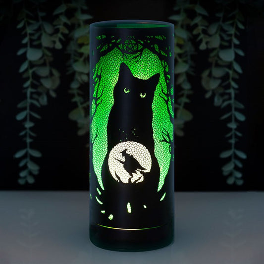 'Rise of The Witches' (Cat) Aroma Lamp by Lisa Parker
